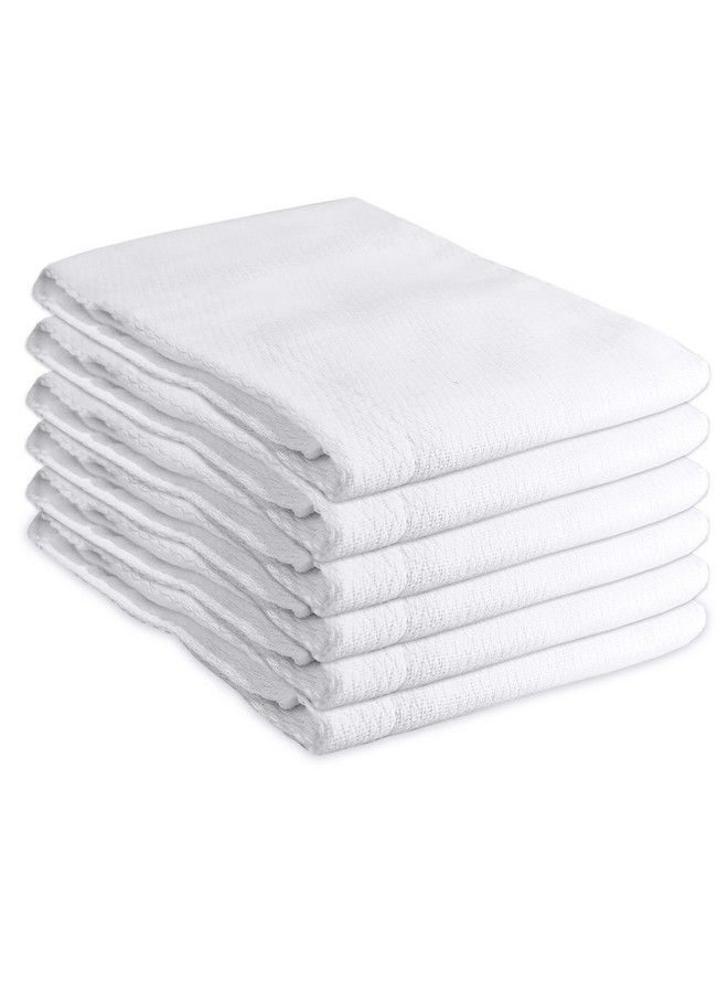 10 Pack Birdseye 3 Ply Prefold Cloth Diapers For Babies 13X19 Inch White