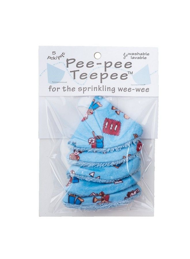 Pee Pee Teepee Wild West Blue Cello Bag