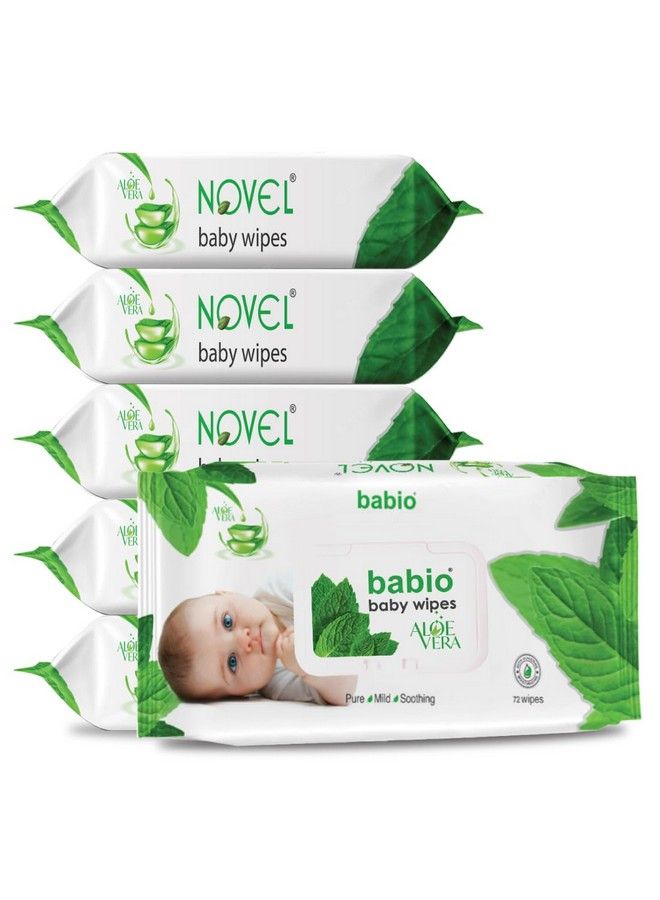 Baby Wet Wipes (Pack Of 6 72 Sheet)