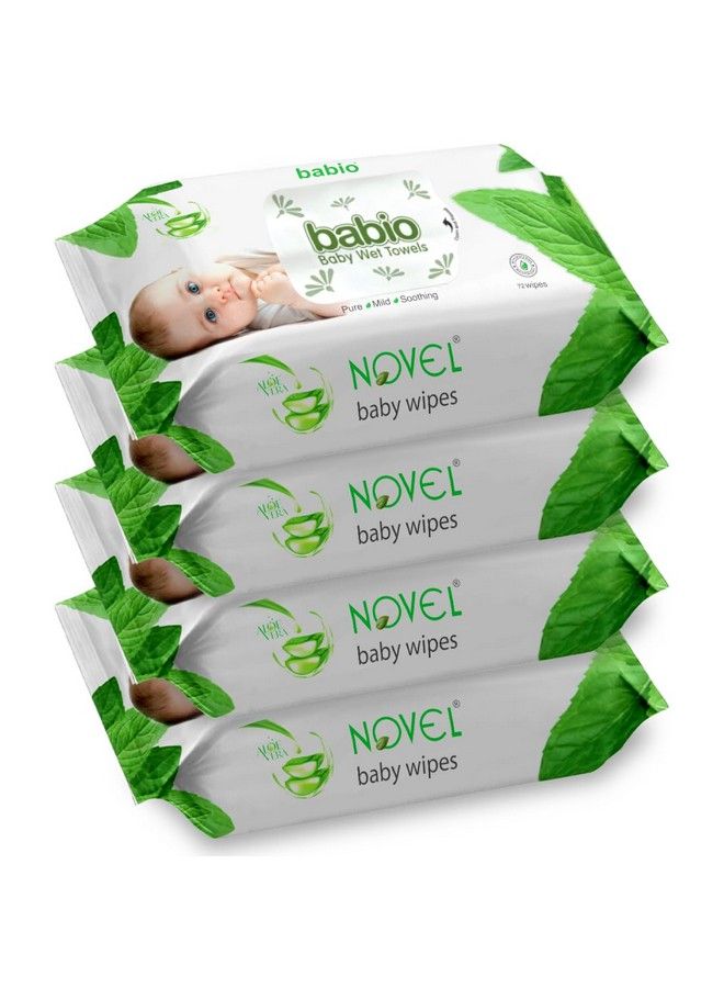 Baby Wet Wipes (Pack Of 4 72 Sheet)