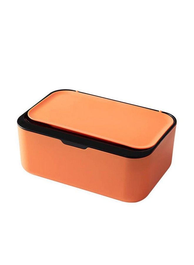 Wipes Dispenser With Silicone Non Slip Pad Large Capacity Baby Wipes Holders Case Keeps Wipes Fresh Wipes Container Dustproof Tissues Wipes Case With Lid