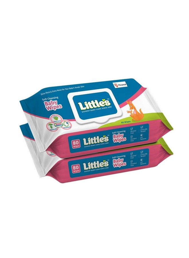 Soft Cleansing Baby Wipes Pack Of 8 X 30 Wipes