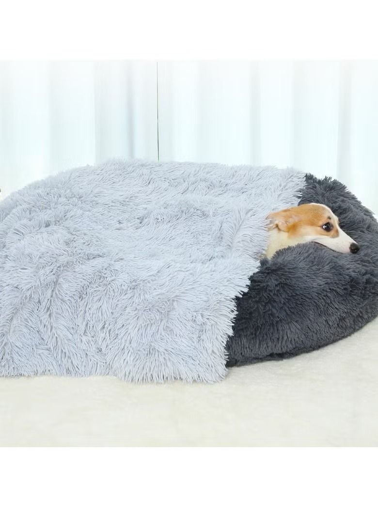 Comfortable Ultra Soft Pet Blanket With Self Warming Soft Cushion With Fleece Hand feel