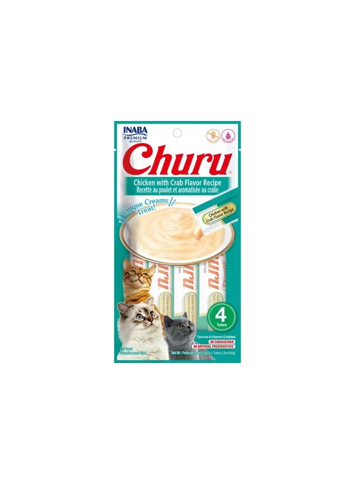 CHURU CHICKEN WITH CRAB 56 g/4 sticks
