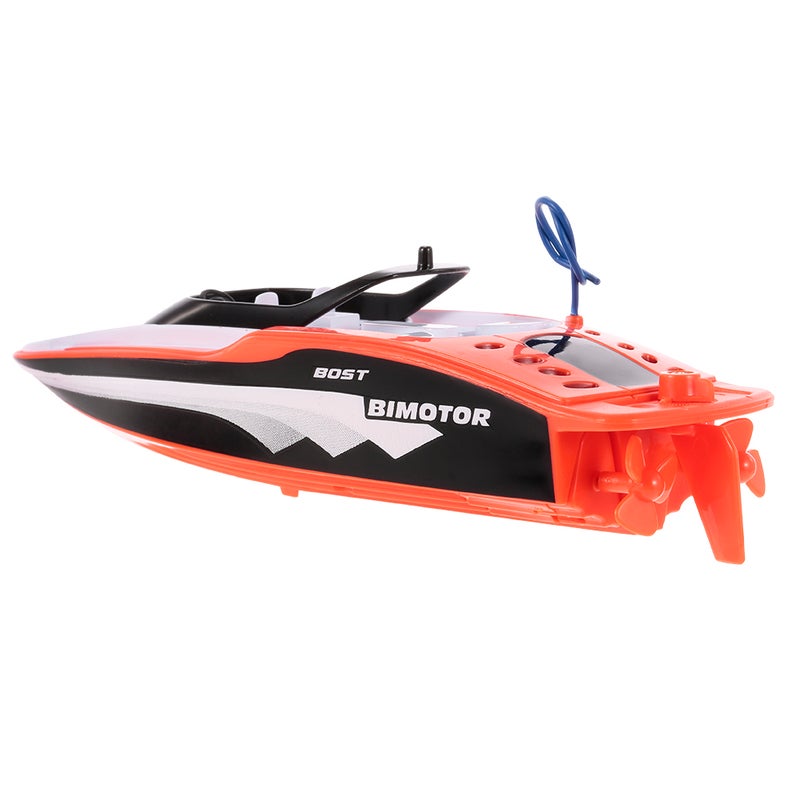 3392M Portable Micro Remote Control Racing Boat 17 x 7.5 x 8.5cm