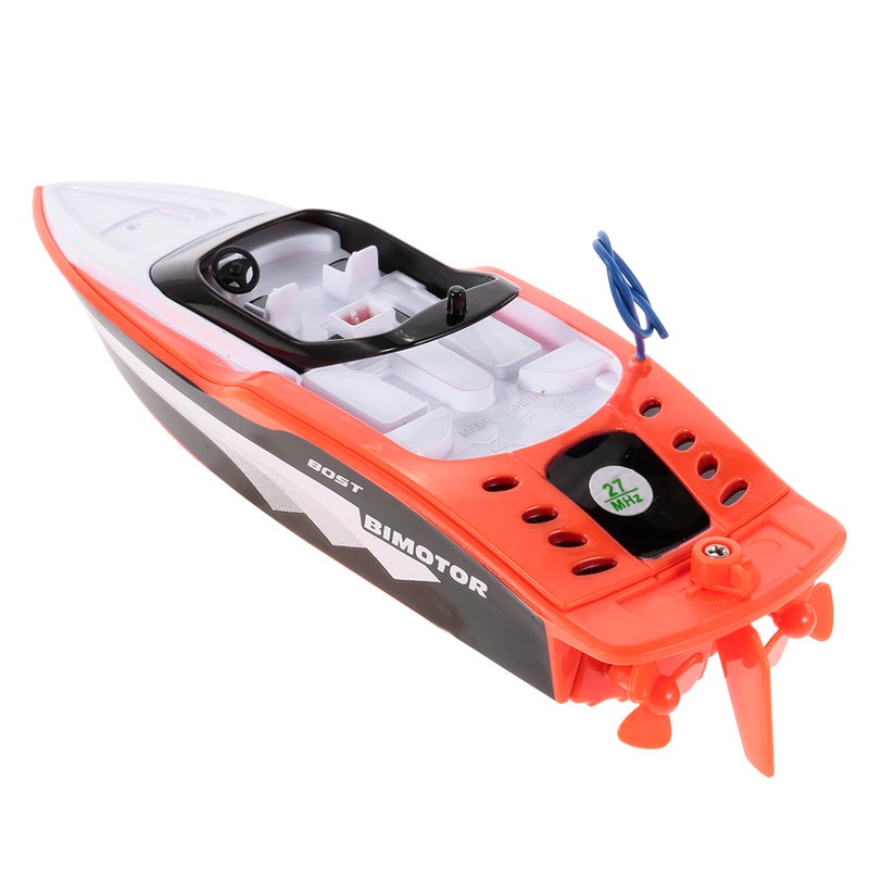 3392M Portable Micro Remote Control Racing Boat 17 x 7.5 x 8.5cm
