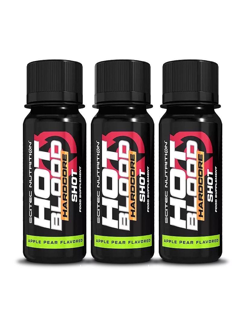 Hot Blood Shots Pre Workout 20 Shots in One Box