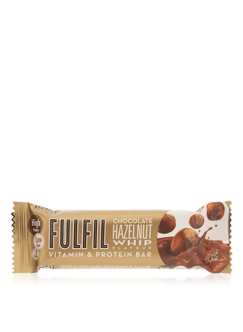 Protein Bar (15 X 55G Bars) — Chocolate Hazelnut Whip Flavour 20G High Protein, 9 Vitamins, Low Sugar