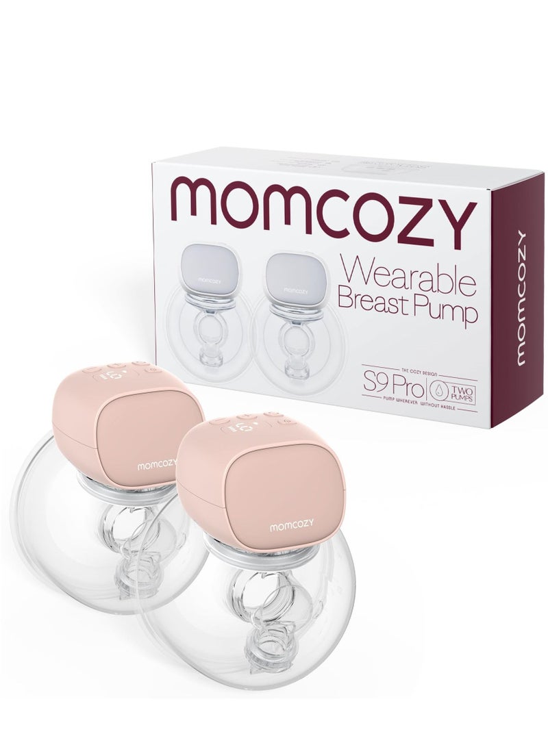 S9 Pro Double Electric Breast Pump, Wearable Breast Pump, LED Display,  2 Modes and 9 Levels