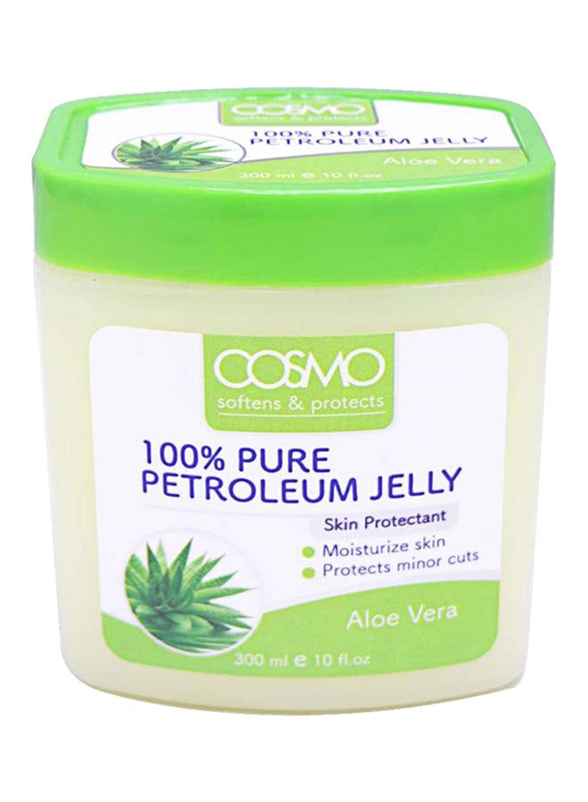 12-Piece 100% Pure Petroleum Jelly With Aloe Vera 12x300ml