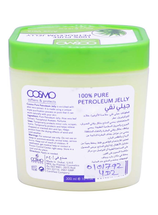 12-Piece 100% Pure Petroleum Jelly With Aloe Vera 12x300ml