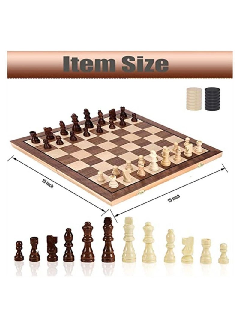 Wooden Chess Set 15