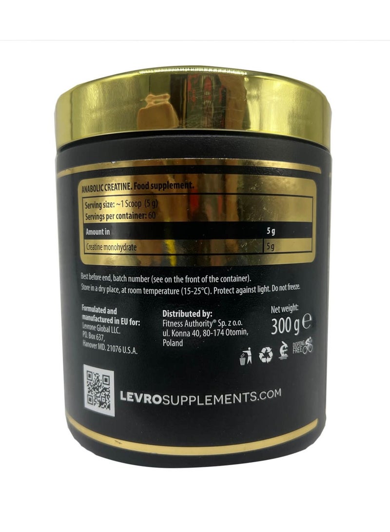 Anabolic Creatine Unflavored 60 Servings 300g