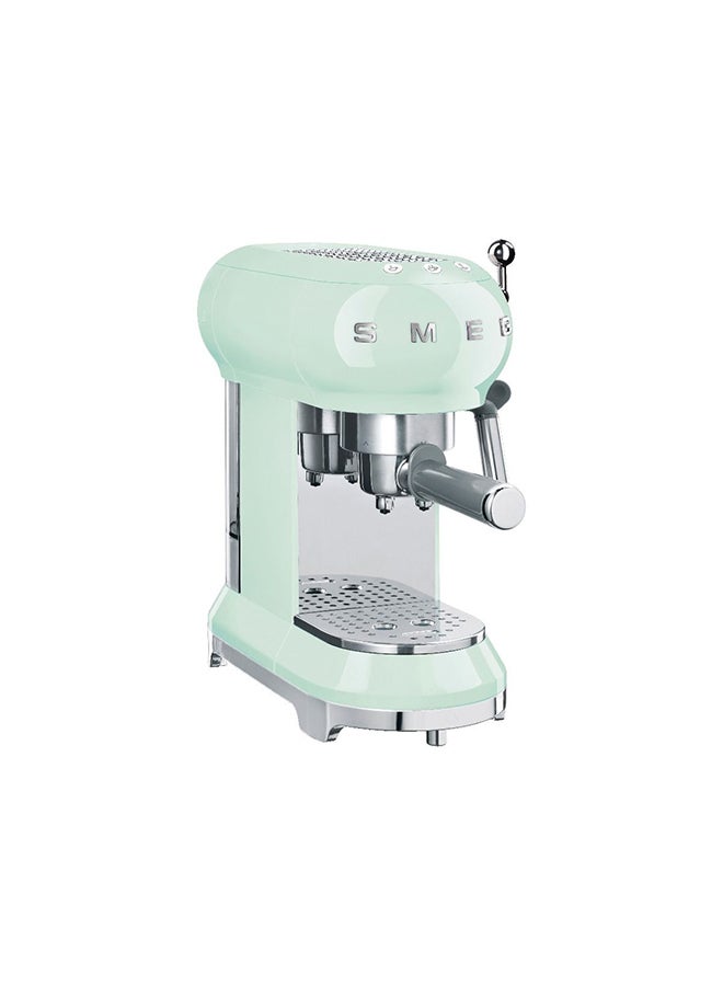 50's Retro Style Aesthetic Espresso Coffee Machine 0 L 1350 W ECF01PGUK/AU Pastel Green