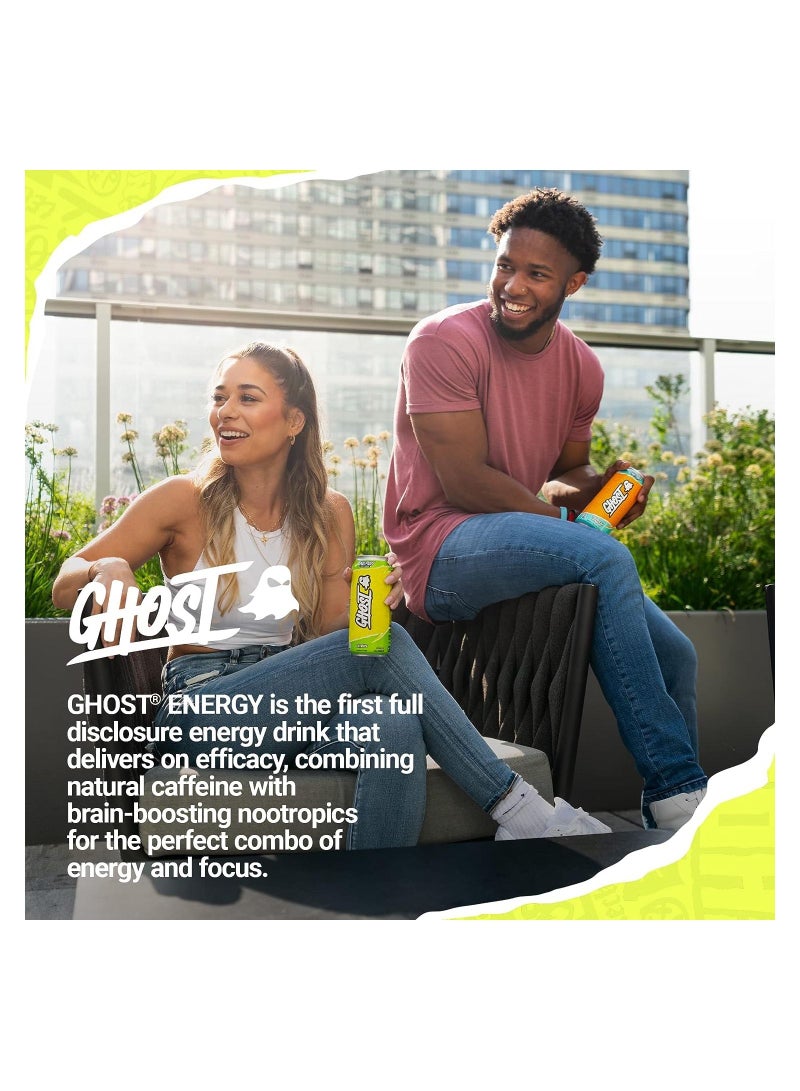 GHOST ENERGY Sugar-Free Energy Drink - Tropical Mango