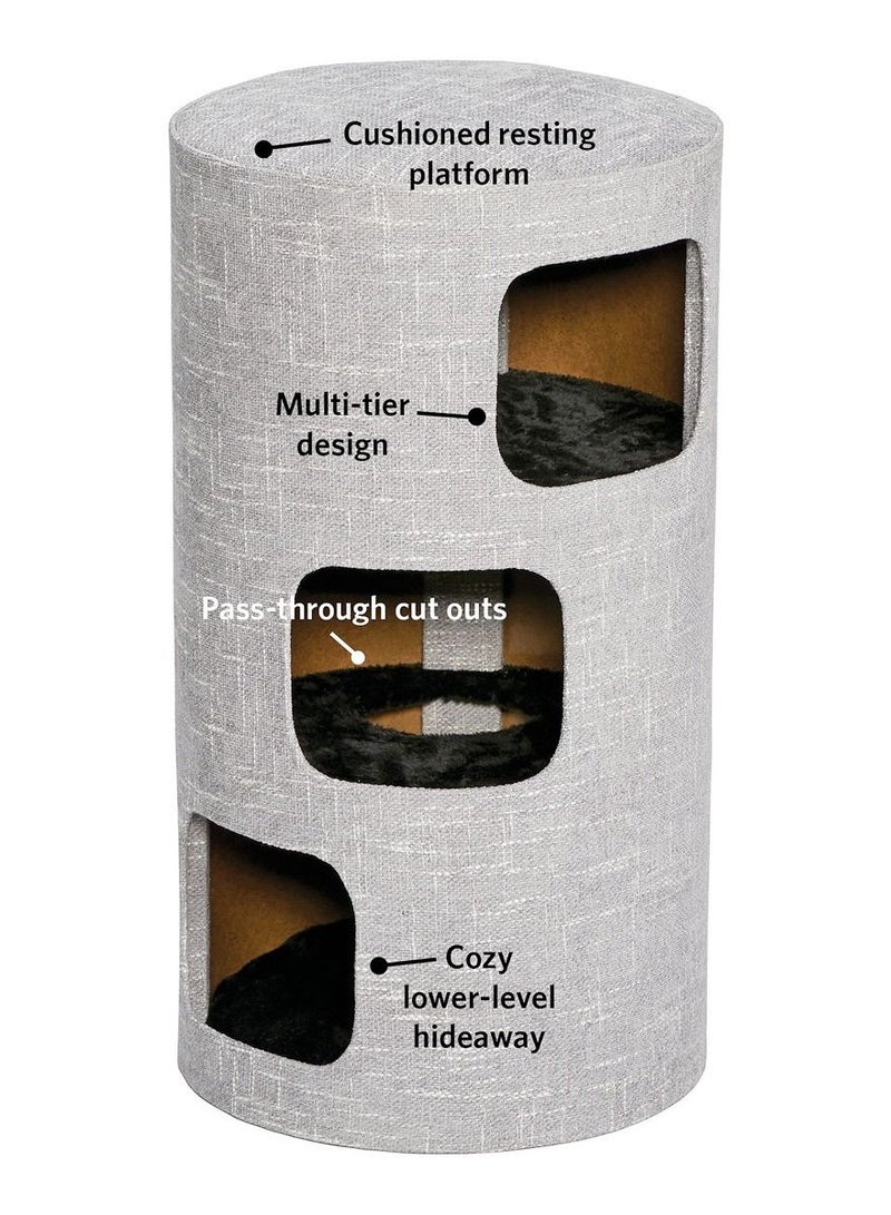 Feline Nuvo Nova Condo For Cats 29.52X16.53X16.53Inch