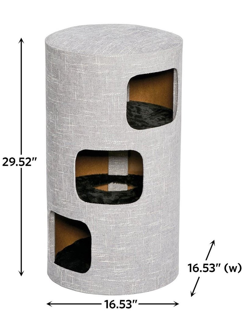 Feline Nuvo Nova Condo For Cats 29.52X16.53X16.53Inch