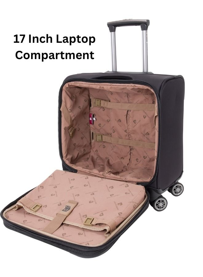 Rolling Laptop Case, Pilot Business Bag for Travel And Office, TSA Approved Lock