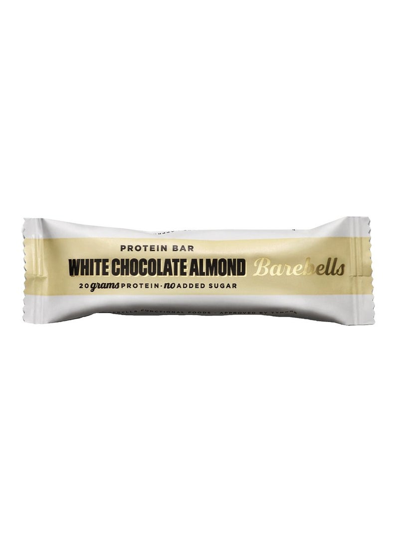 Protein Bar White Chocolate Almond 55g Pack Of 12