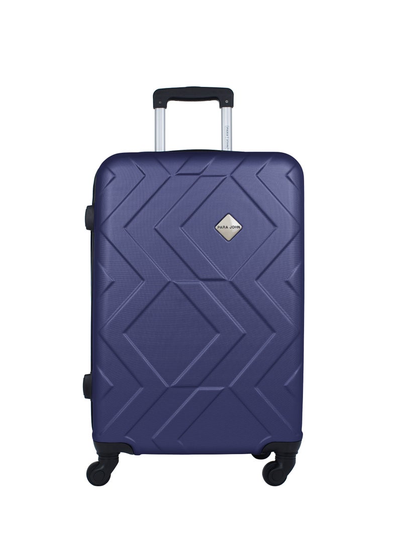 Prime 3 Piece ABS Hardside Spinner Luggage Trolley Set 20/24/28 Inch Navy