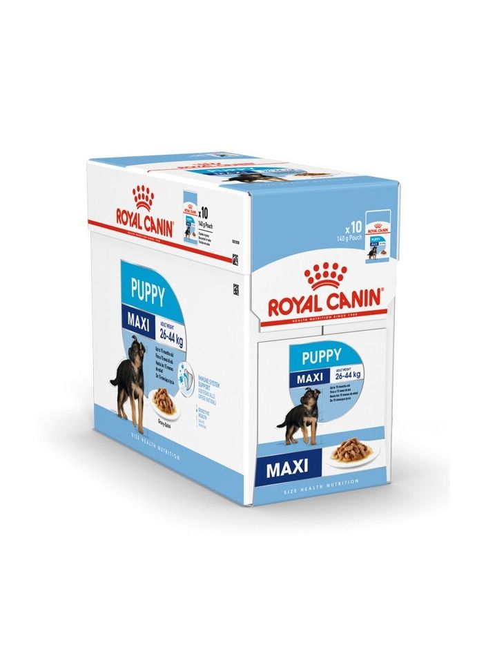 Royal Canin Maxi Puppy 1 Box-12 Pcs(140g)