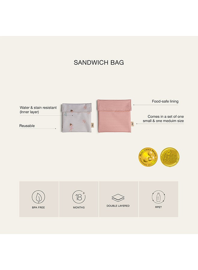 Reusable Sandwich Bag, Fun And Eco - Friendly Sandwich Storage Solution - Vehicles