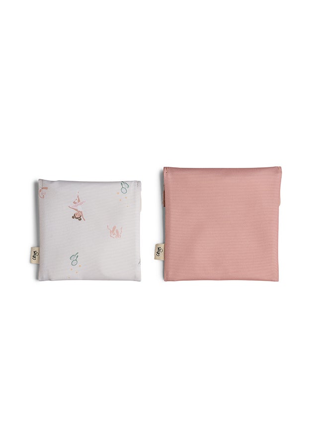 Reusable Sandwich Bag, Fun And Eco - Friendly Sandwich Storage Solution - Ballerina