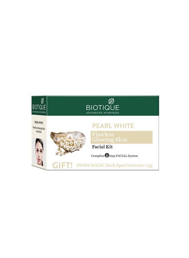 Bio Pearl White Facial Kit 65G (Pack Of 2)