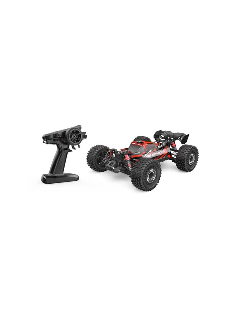 RC Hobby Grade Truck | High Speed 30km/h, 2.4Ghz Remote Control | 1:16 Scale Radio Controlled Off-road Electronic Monster R/C Truck | RTR, All Terrain - Red