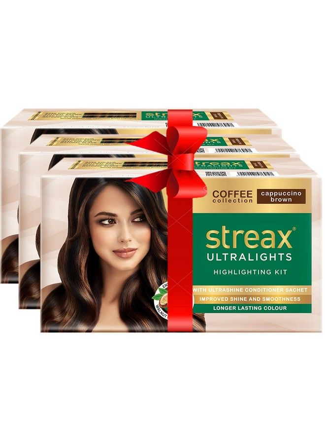 Ultralights Hair Highlighting Kit 60G (Pack Of 3) (Cappuccino)