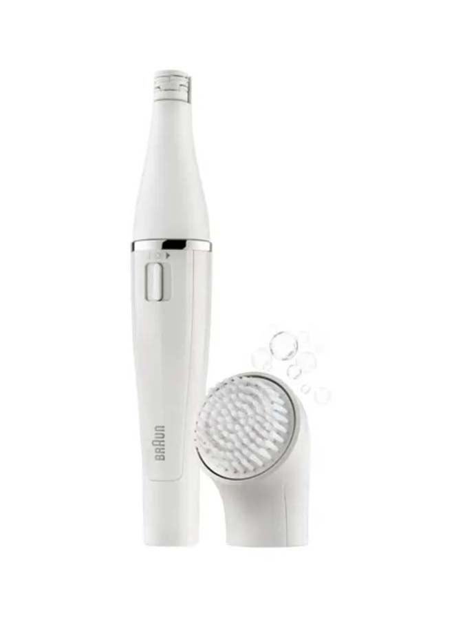 3-In-1 Facial Epilator And Cleanser Set SE851 White