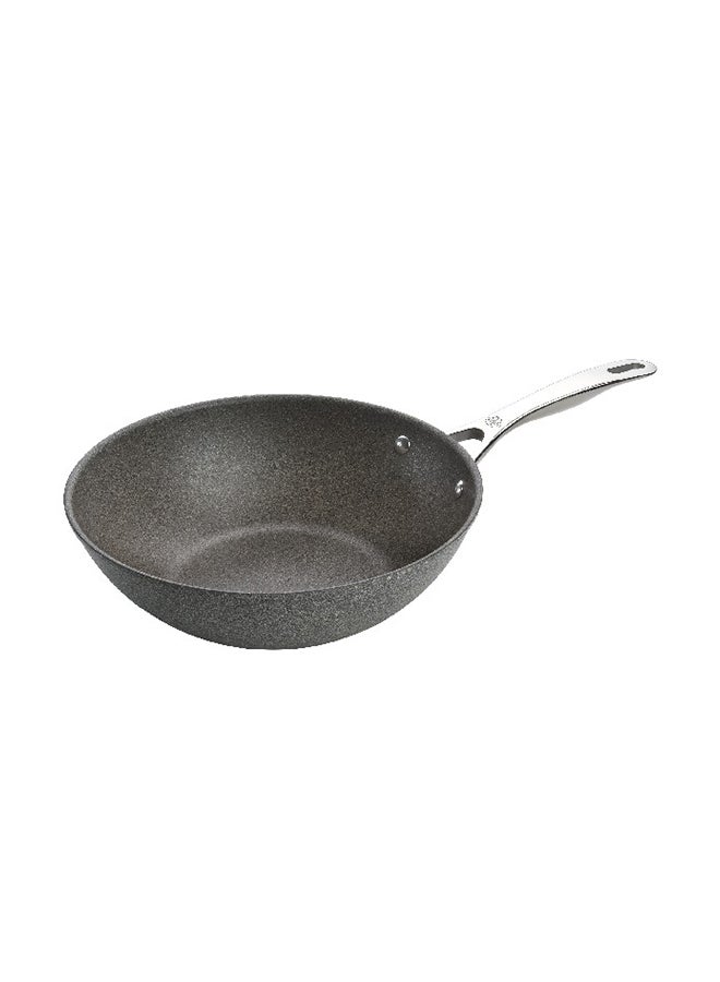 Salina Granitium Wok Grey/Silver 30cm