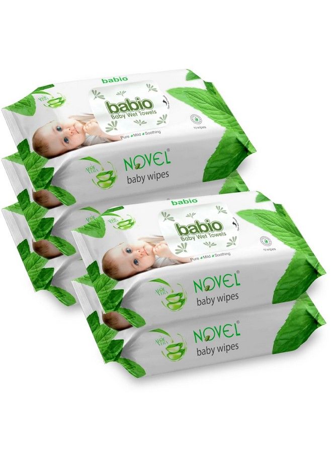 Baby Wet Wipes (Pack Of 5 72 Sheet)