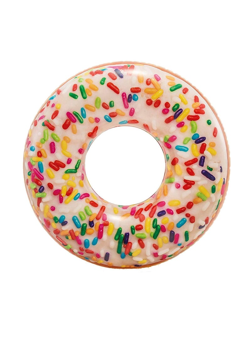 Rainbow Sprinkle Donut Tube for Swimming Pool