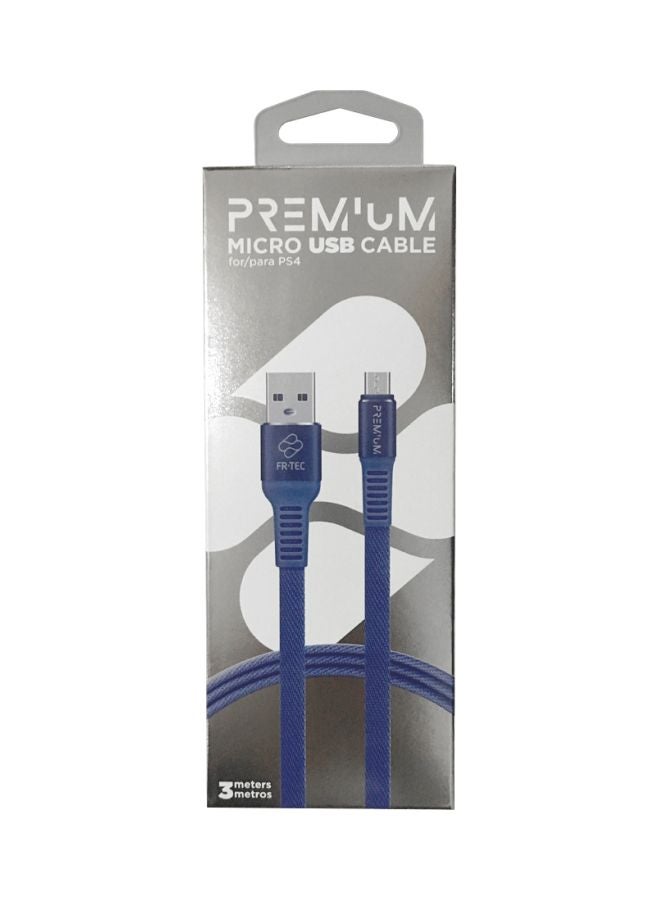 Micro USB Cable For Sony PlayStation 4