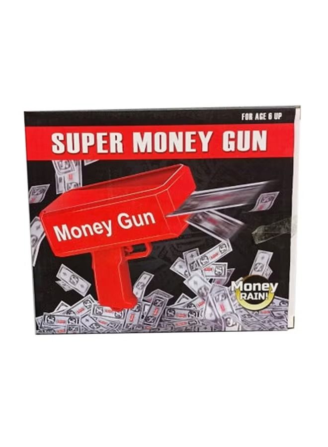 Imaginative Portable Lightweight Fun Loving Entertain For Kids Money Gun ‎With Fake Money ‎Assorted ‎10x58x24.4cm