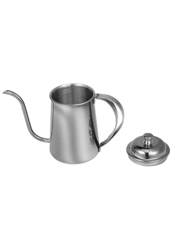 Coffee Kettle With Handle Silver