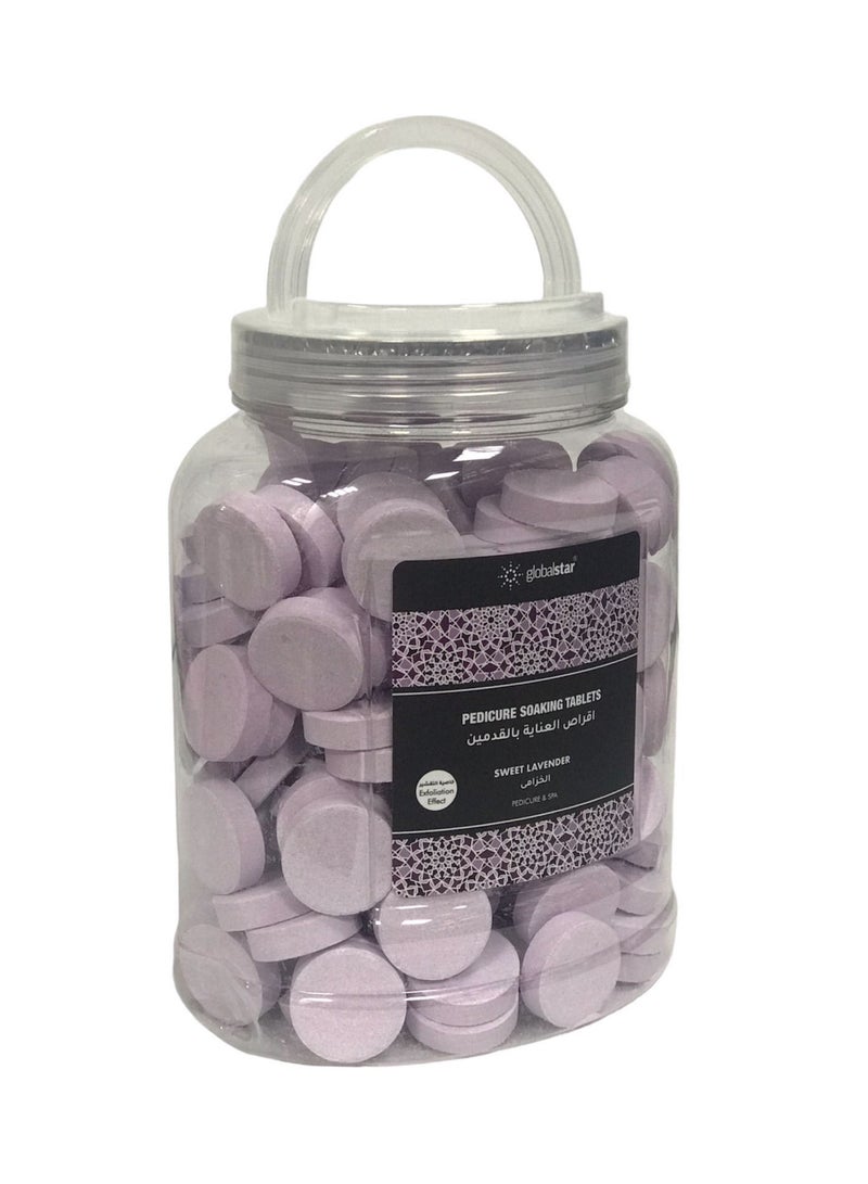 Globalstar Pedicure Soaking Tablet Lavender 1000g