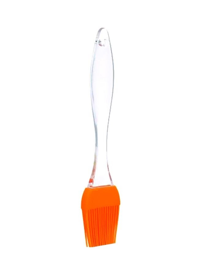 Silicone Grilling Brush Orange/Clear