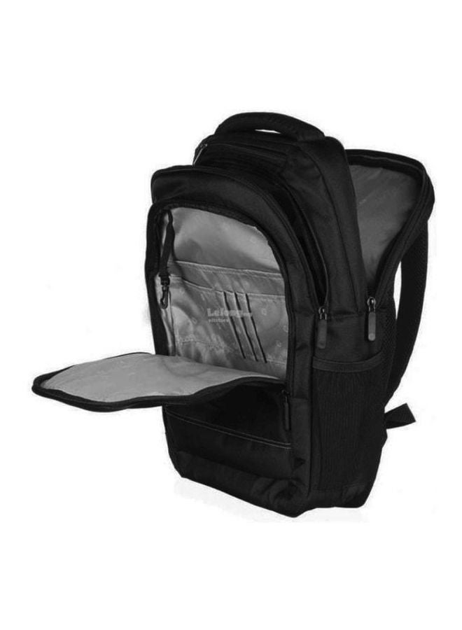 Backpack With RFID Pocket For 17.3-Inch Laptop Black