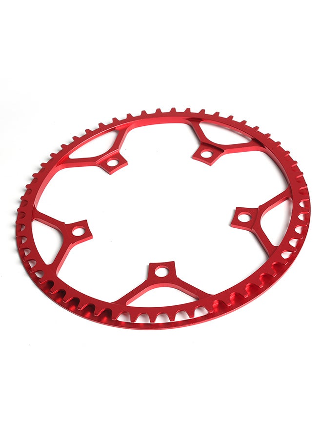 Single Crank Ring Round Chain Ring Bcd 5 Bolts Chainring 53T / 45T