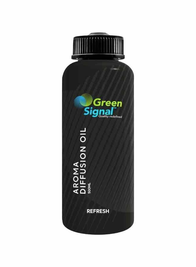 Green Signal Diffuser Aroma Oil- Refresh (500ml)