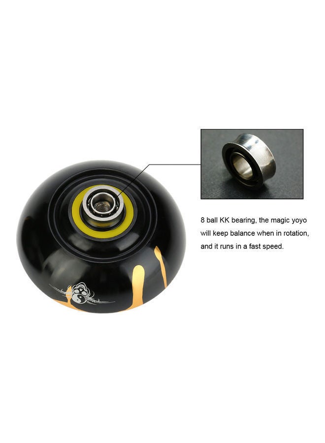 8 Ball KK Bearing Yoyo 9 x 4.5 6.2cm