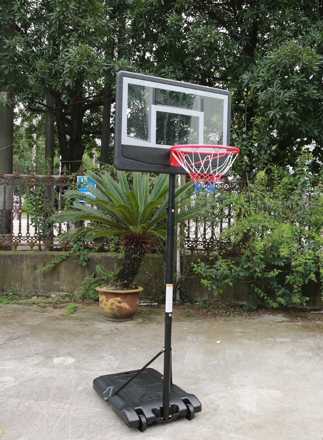 Portable Basketball Hoop And Goal With Stand For Kids 85x74x160cm