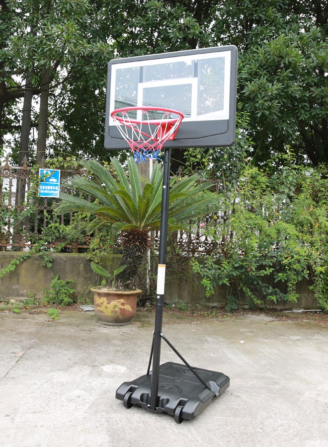 Portable Basketball Hoop And Goal With Stand For Kids 85x74x160cm