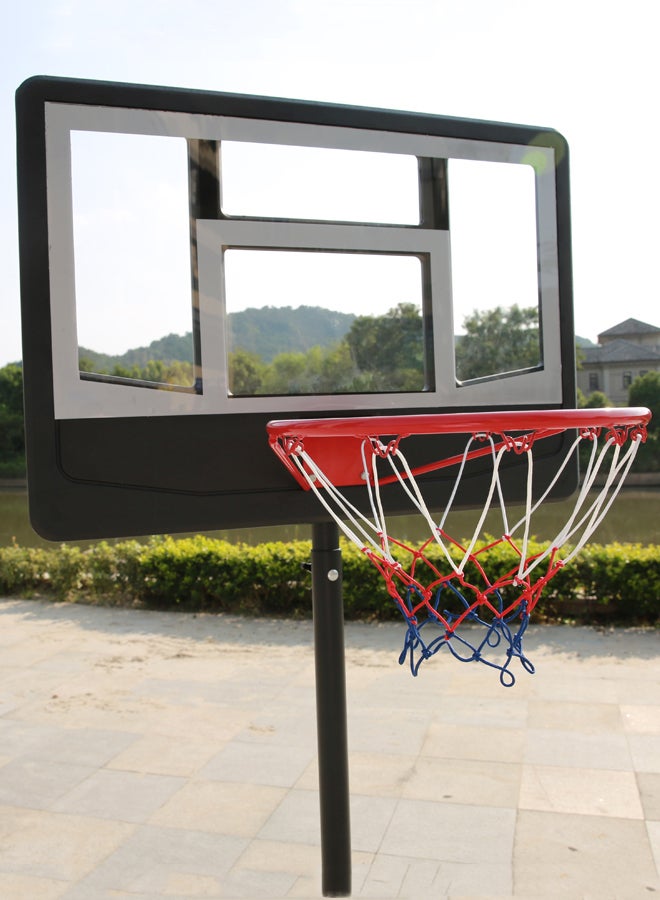 Portable Basketball Hoop And Goal With Stand For Kids 85x74x160cm