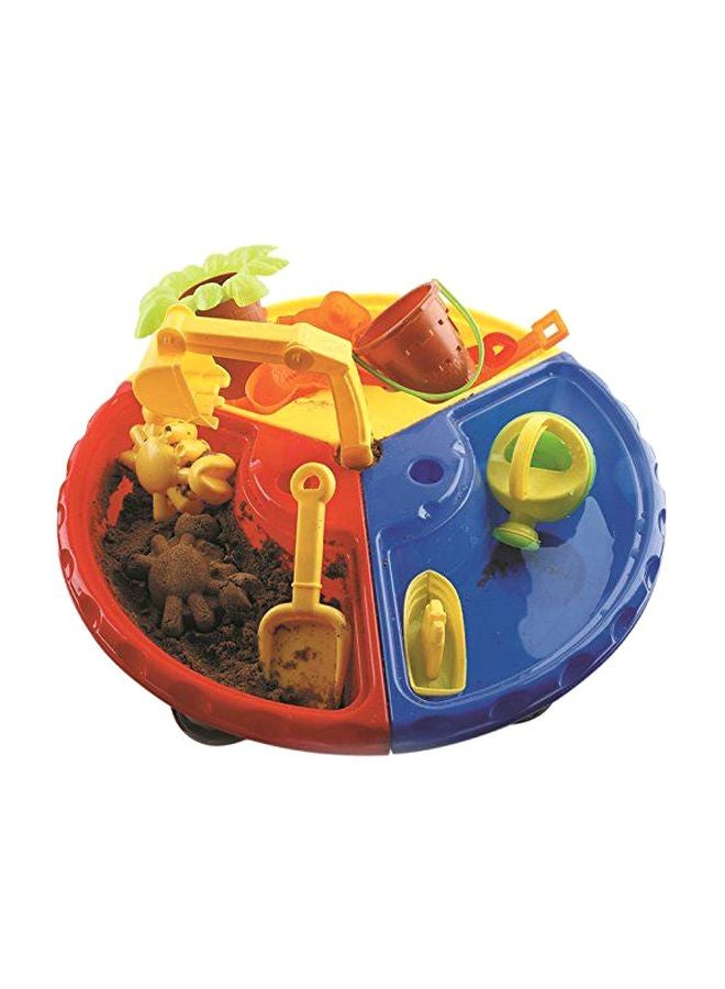 Plastic Sand Pit Set Beach Table Water Play Toy ‎37x23.6x22.2cm