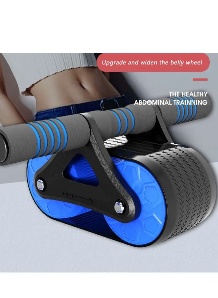 Abdominal Exercise Wheel Fitness Equipment Blue