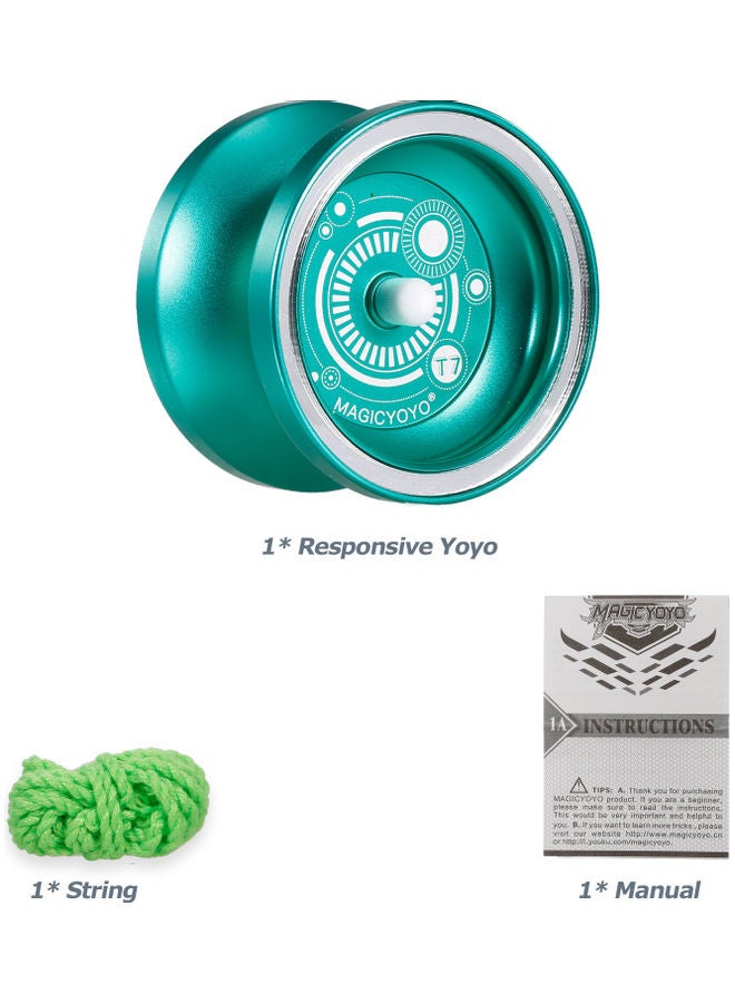 T7 Responsive Yoyo with Narrow Bearing and Steel Axle