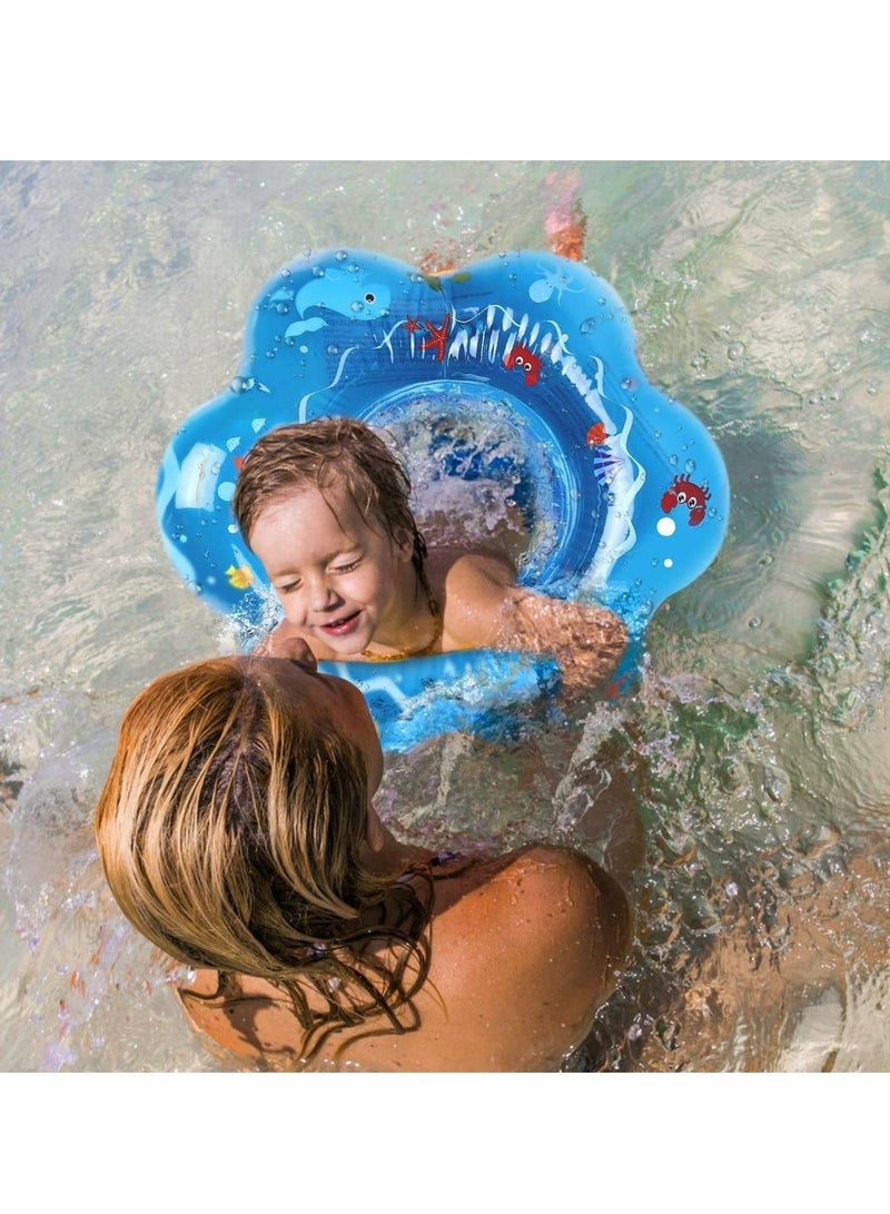 Baby Paddling Pool Ring, Baby Swimming Ring Tube Safety Infant Float Circle for Newborn Baby from 0 Months to 18 Months, Baby Swimming Float, Made of Skin-Friendly PVC